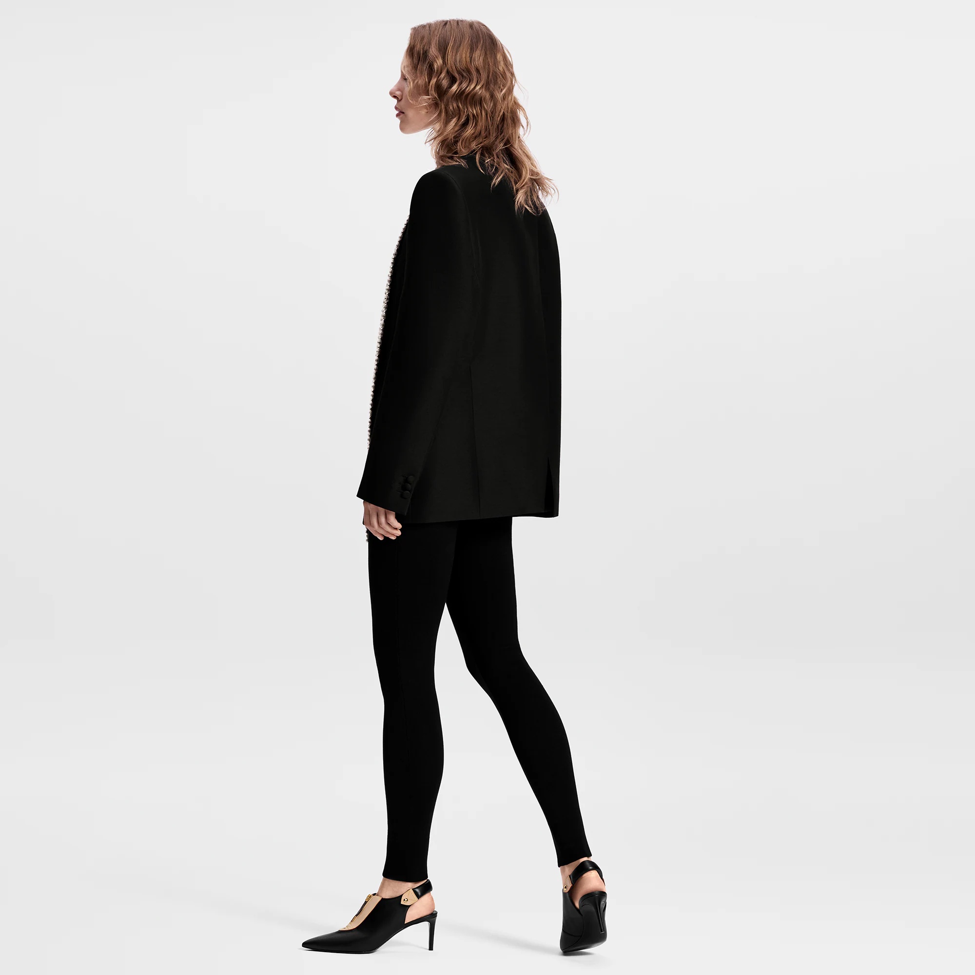 Silk-Blend Leggings - 3