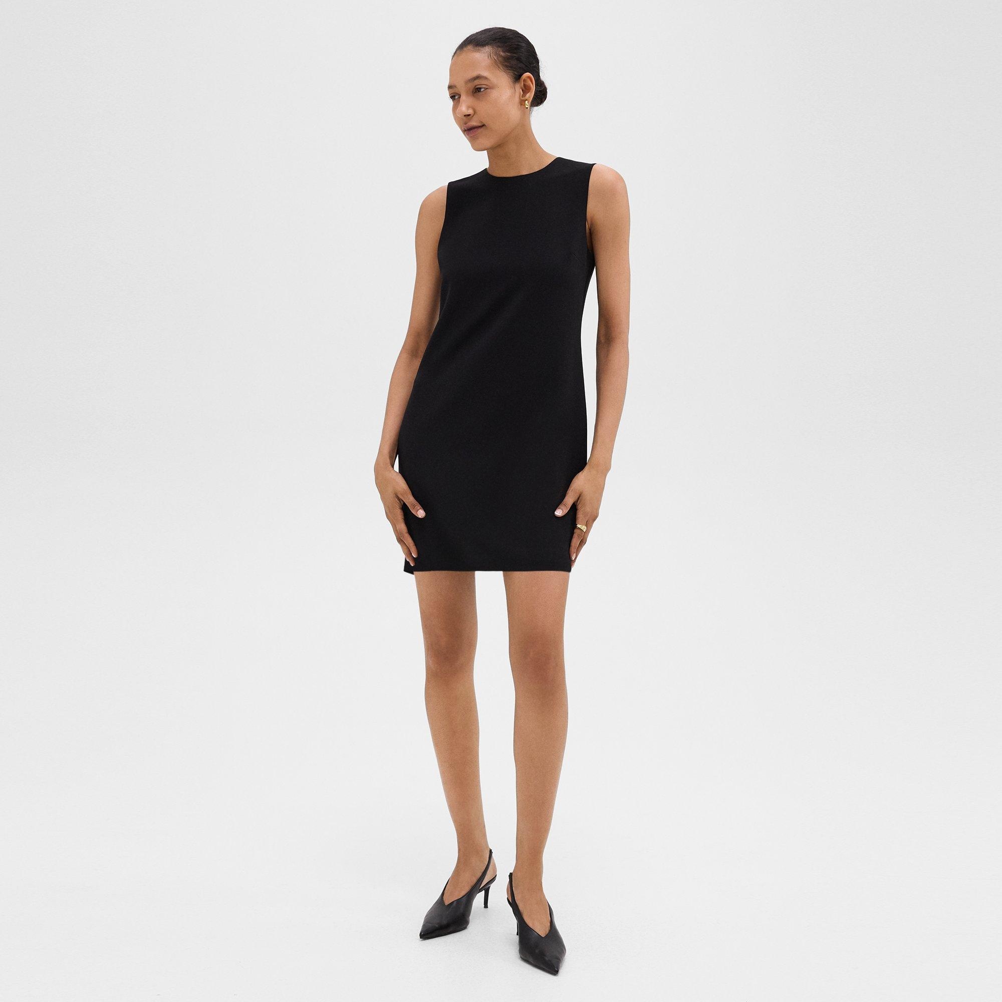 Shift Dress in Admiral Crepe - 3