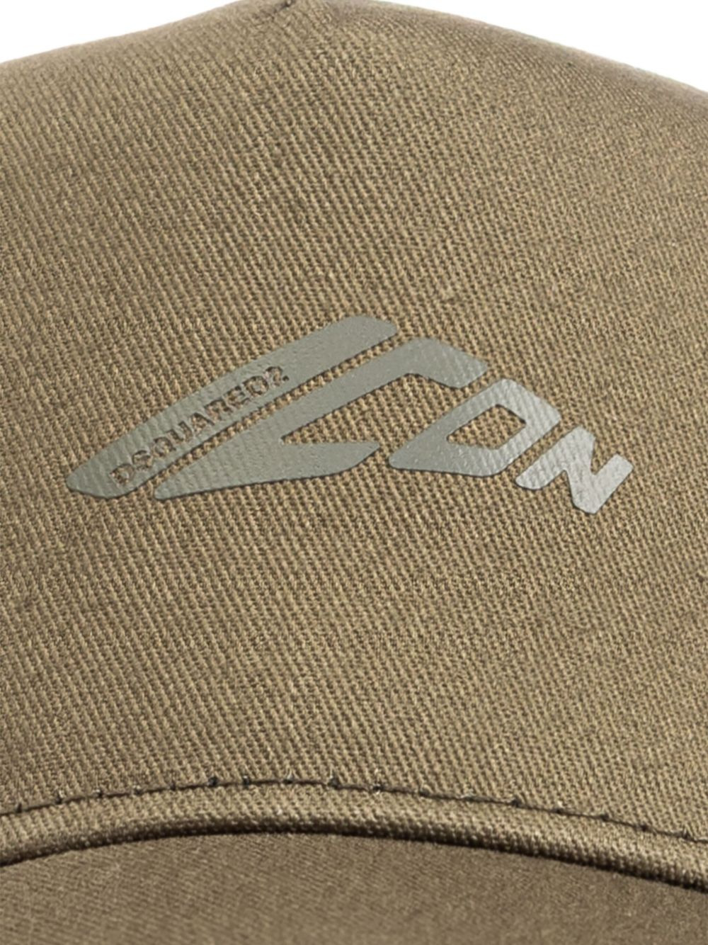 logo-print cap - 3