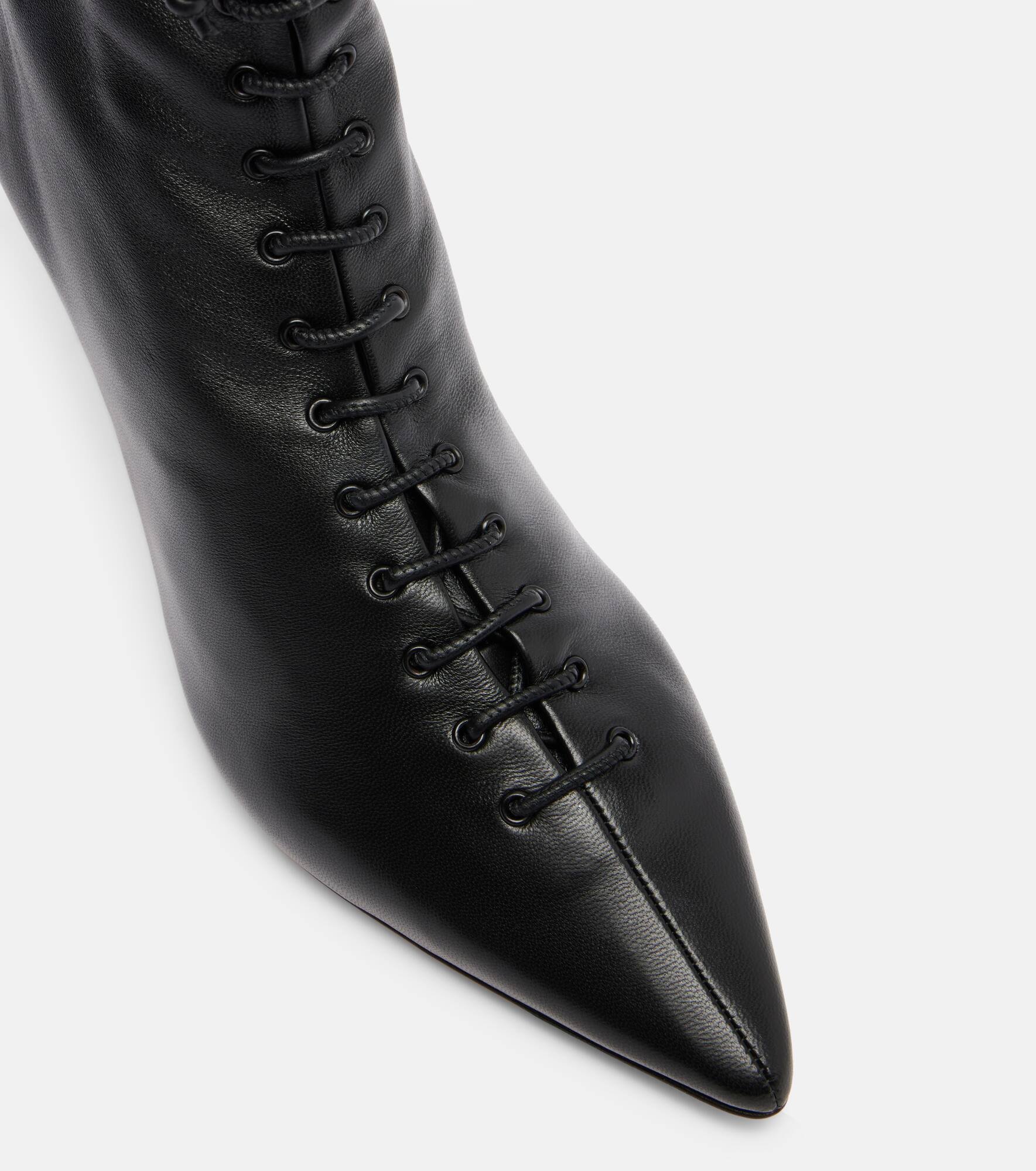 Leather ankle boots - 5