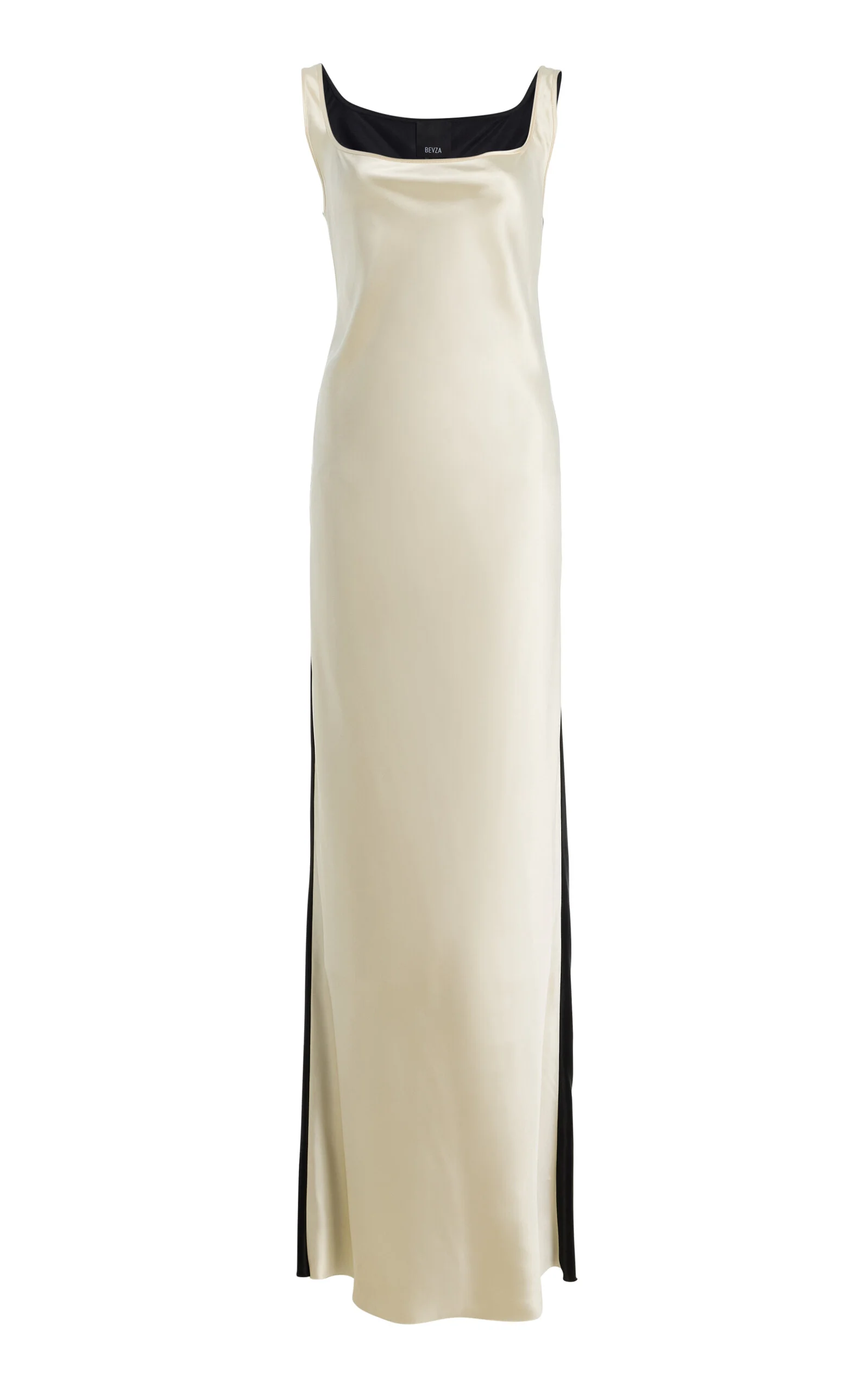 Duality Two-Tone Satin Maxi Dress multi - 1