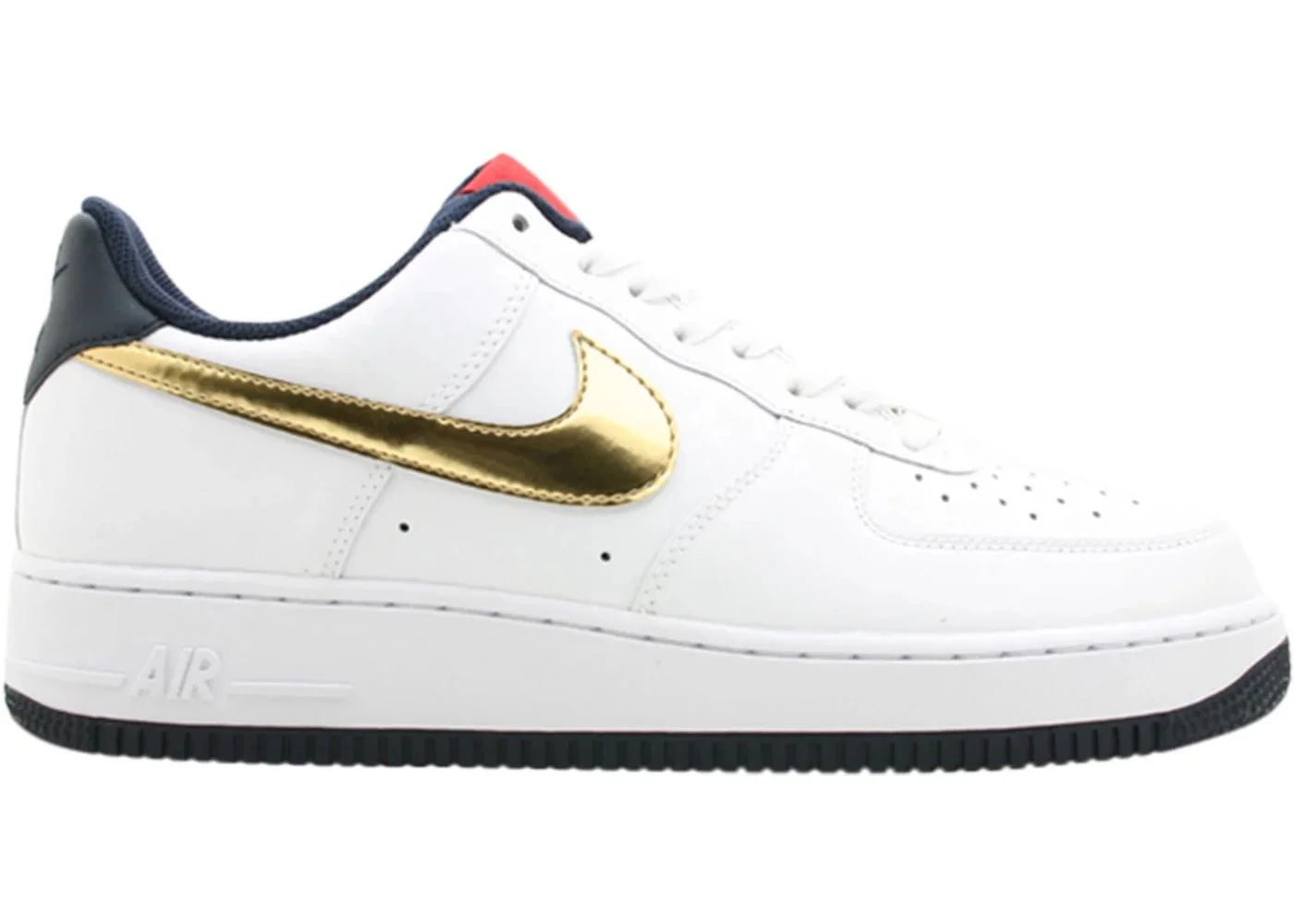 Nike Air Force 1 Low 07 Gold Obsidian - 1