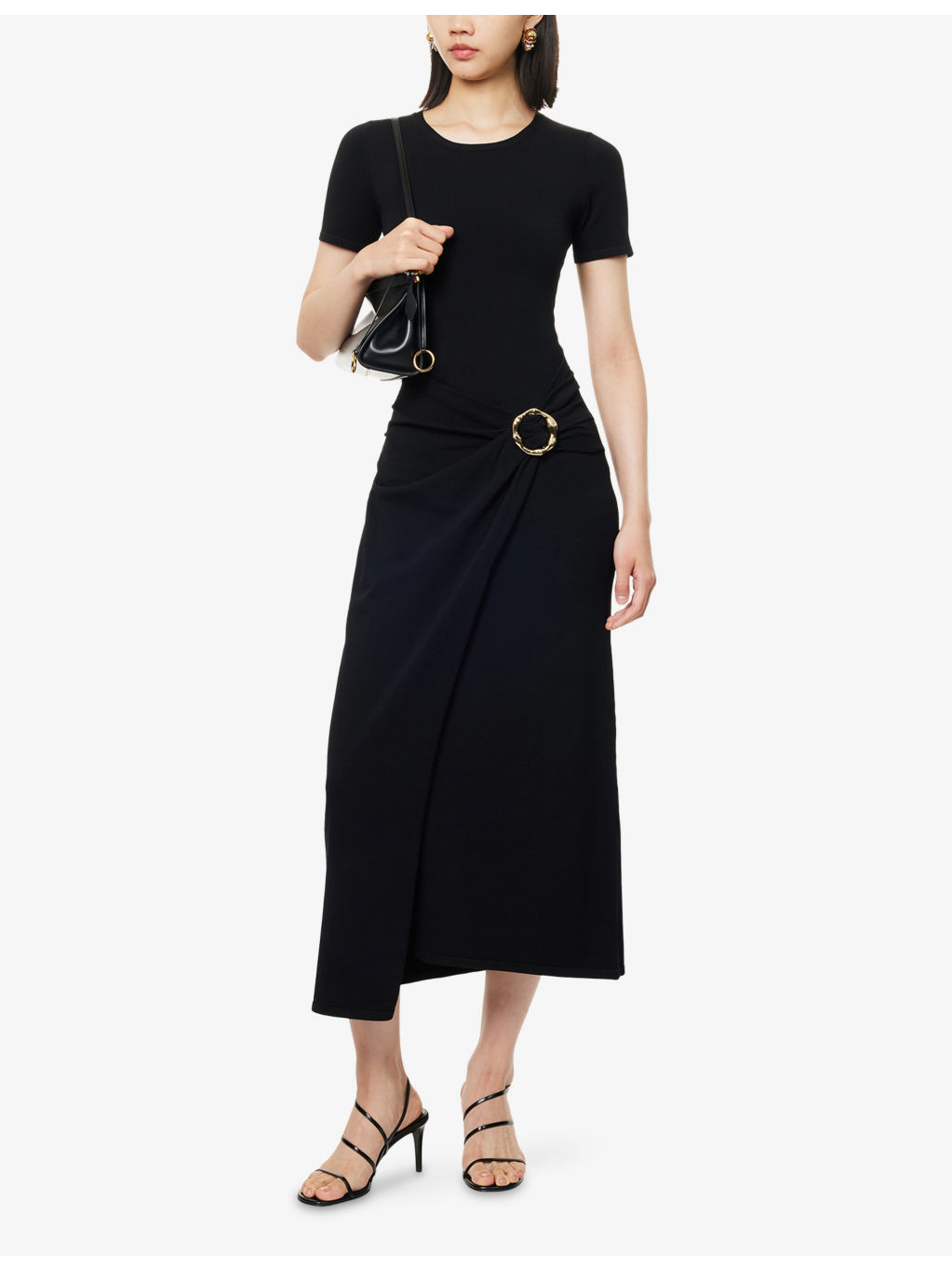 Soren Draped Knit Midi Dress - 2