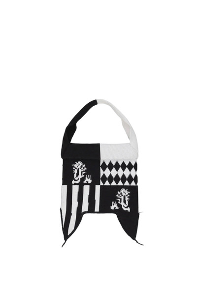 CHARLES JEFFREY LOVERBOY KNITTED BAG / BLK/WHT outlook
