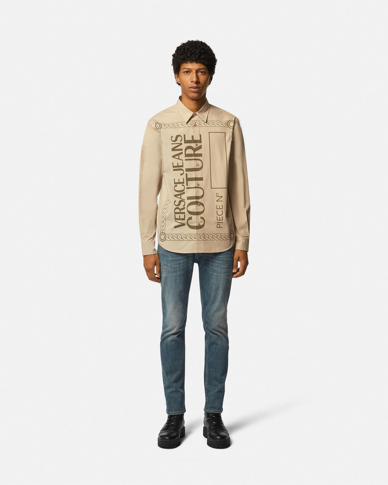 VERSACE JEANS COUTURE Piece Number Logo Shirt outlook