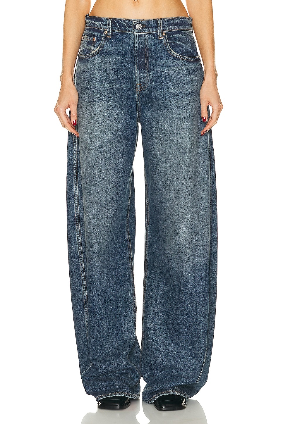 Paola Barrel Leg Jean - 1