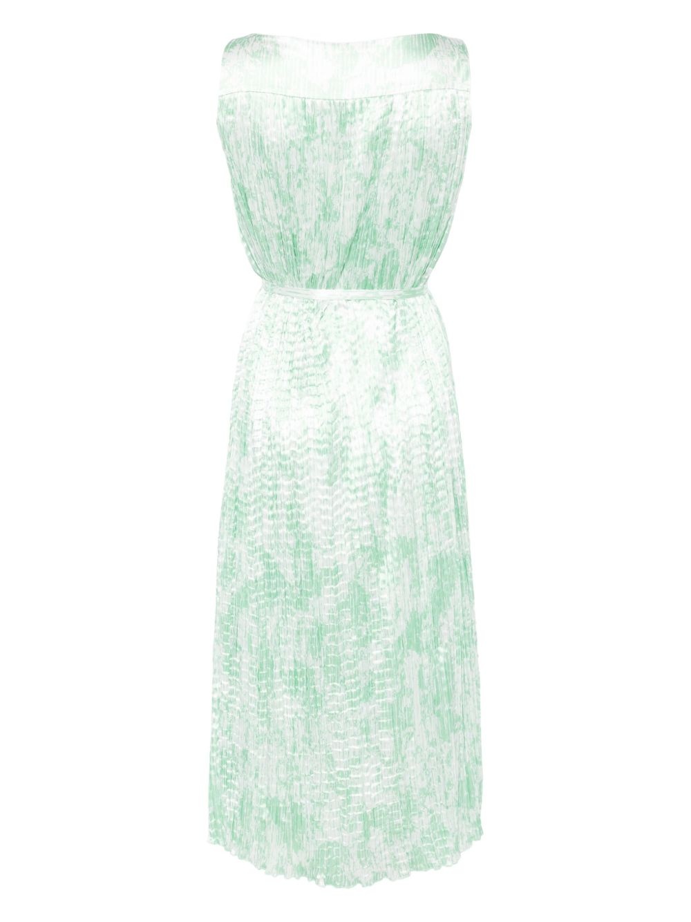 belted midi dress - 2