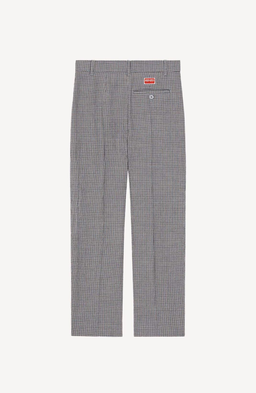 Cropped checked tailored trousers - 6