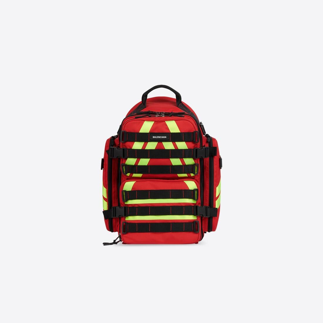 Men's Fire Backpack in Bright Red - 1