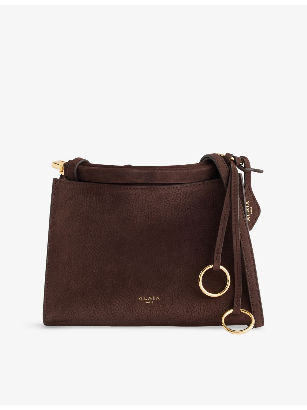 Le Click Square Small Leather Shoulder Bag - 1