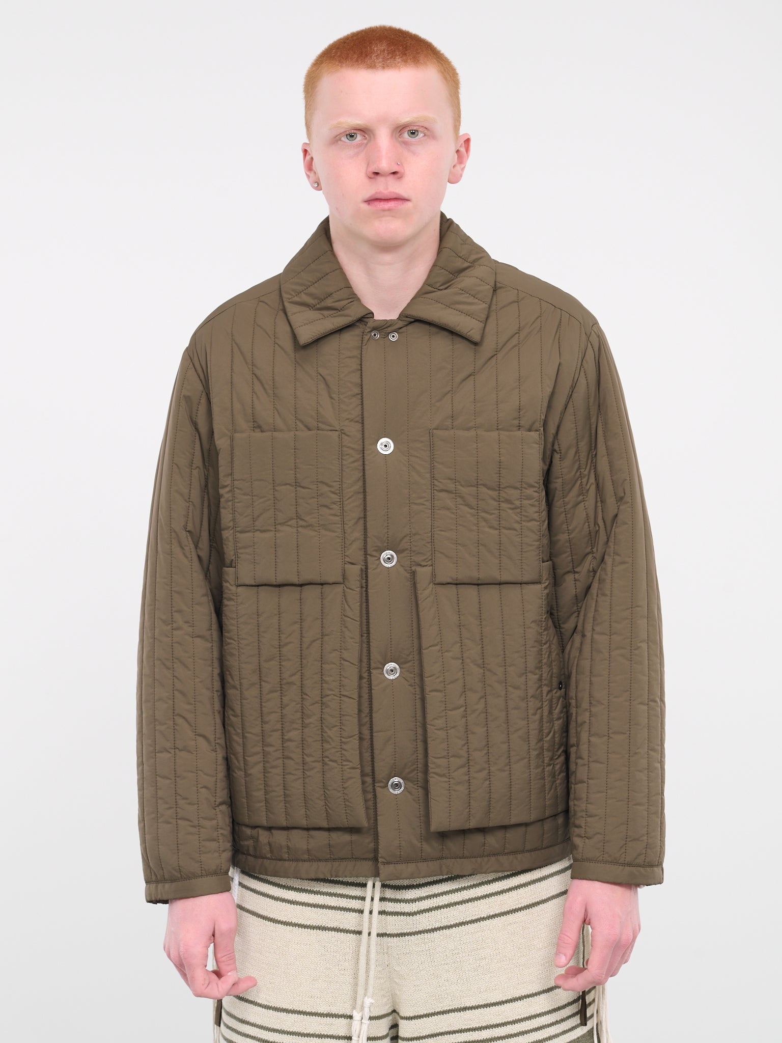 Quilted Workwear Jacket - 1