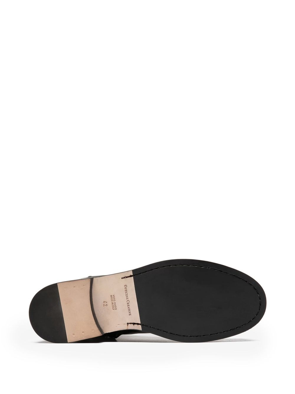 leather lace-up shoes - 5