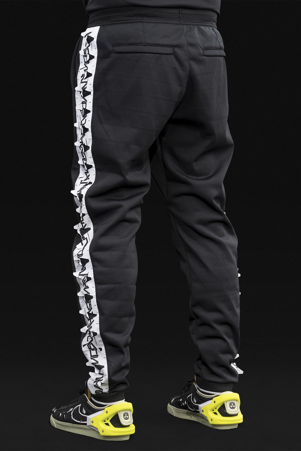 GGG-P1-010 Nike® Acronym® Track Pant Knit Black/White - 13