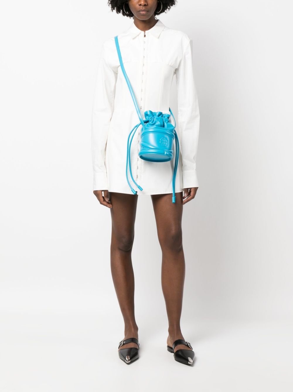 Soft-curve bucket bag - 2