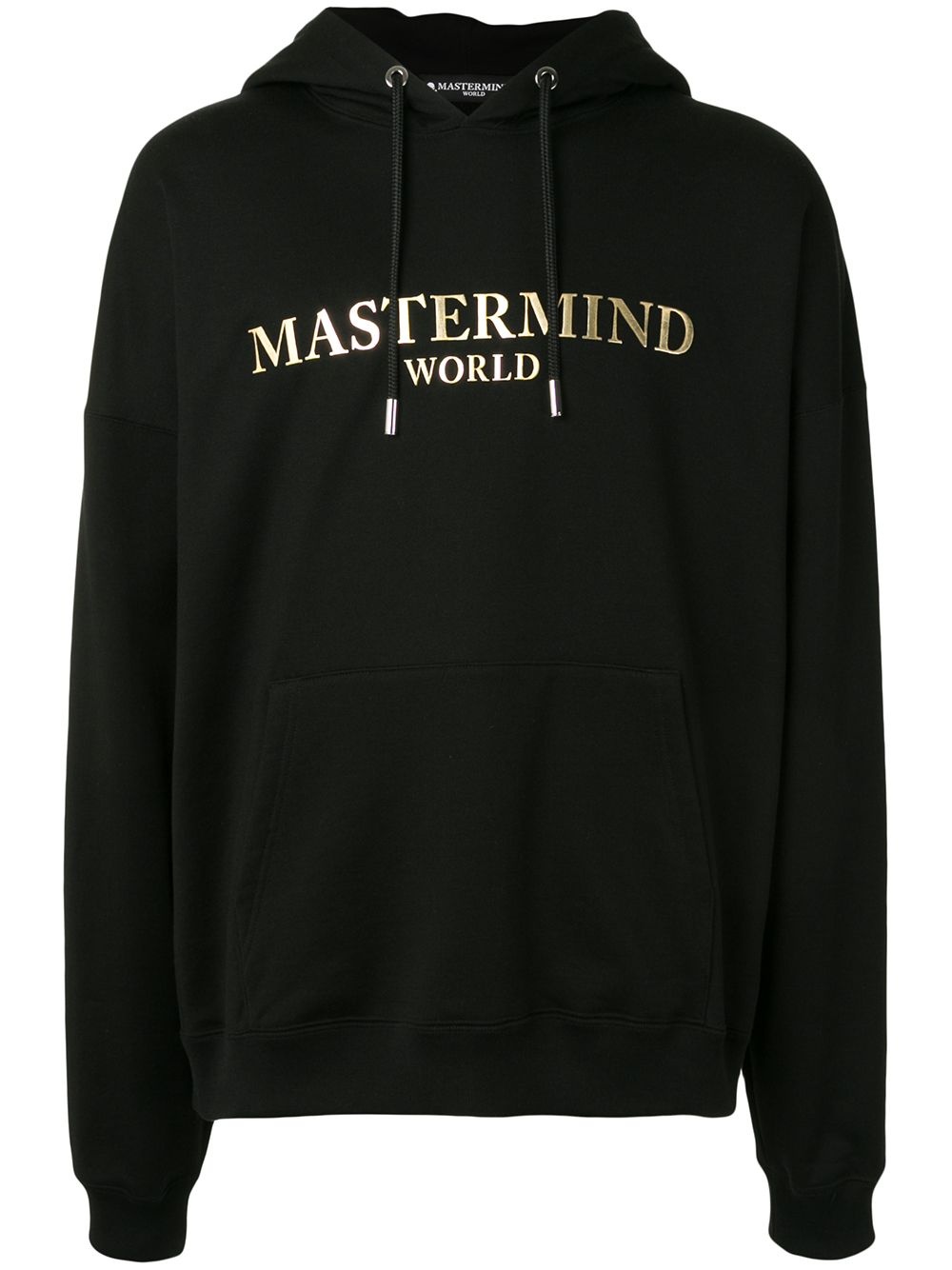 foil logo hoodie - 1