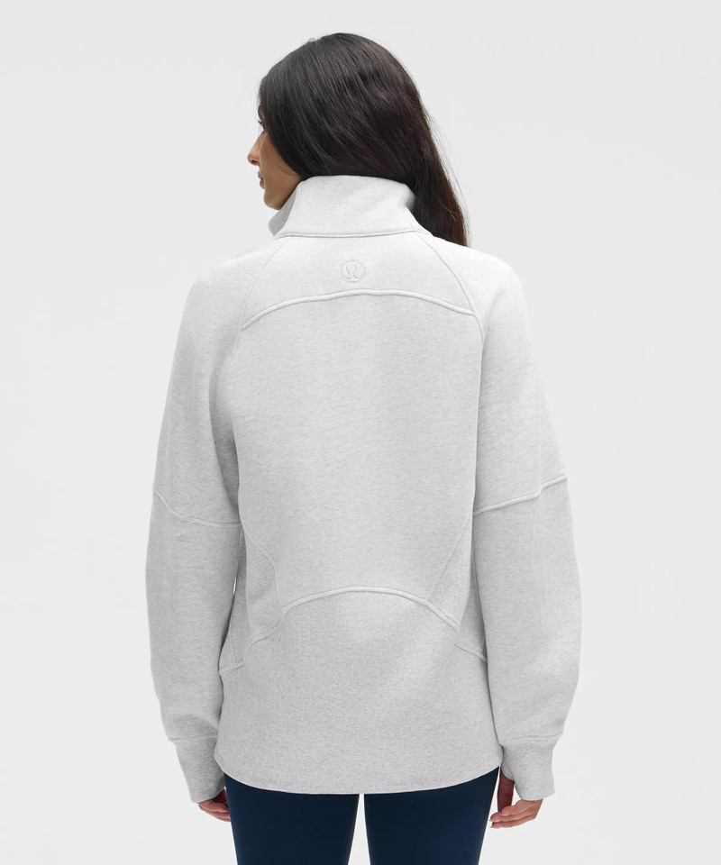 Scuba Oversized Funnel-Neck Half Zip Long *Detroit Red Wings 3