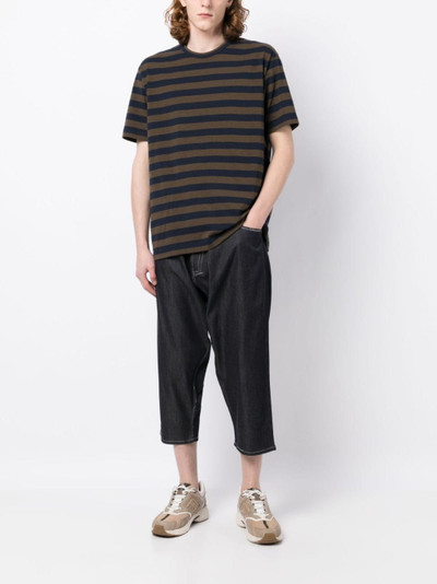 Junya Watanabe MAN loose-fit cropped trousers outlook