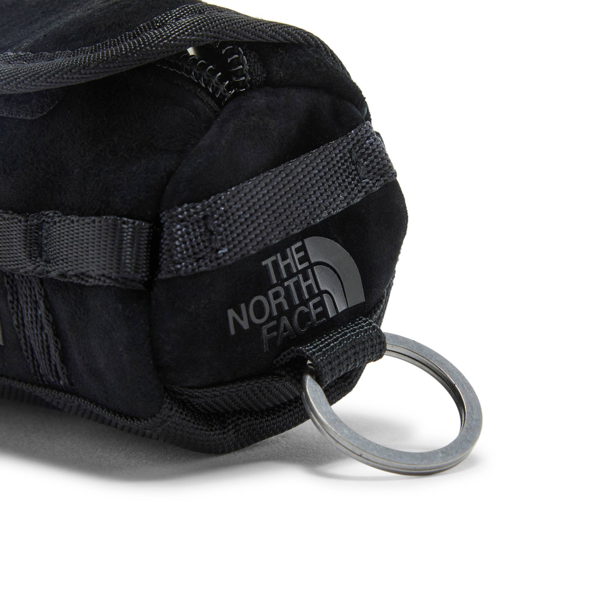 Supreme x The North Face Suede Base Camp Duffle Keychain 'Black' - 3