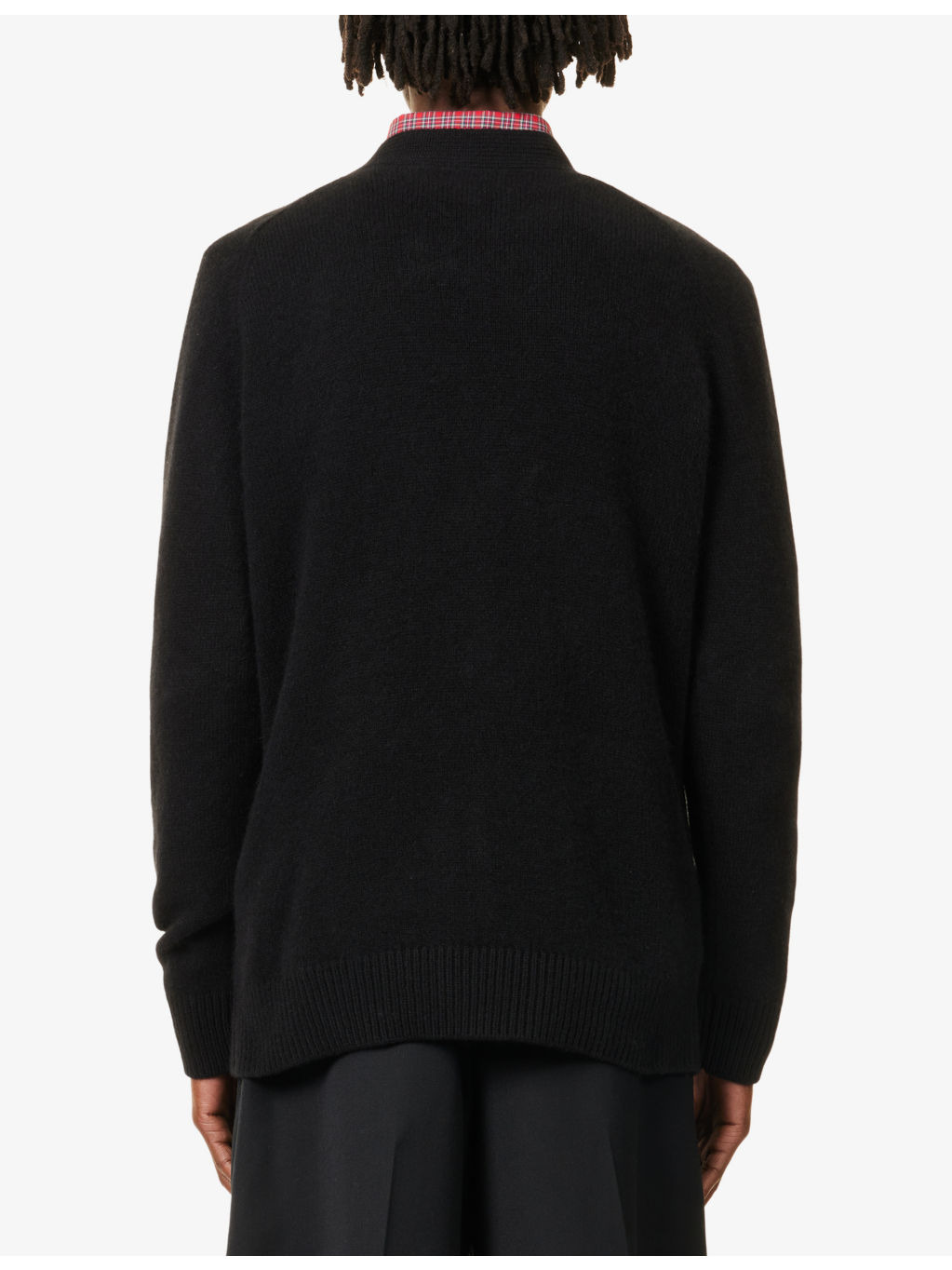 Relaxed-Fit V-Neck Cashmere Cardigan - 4