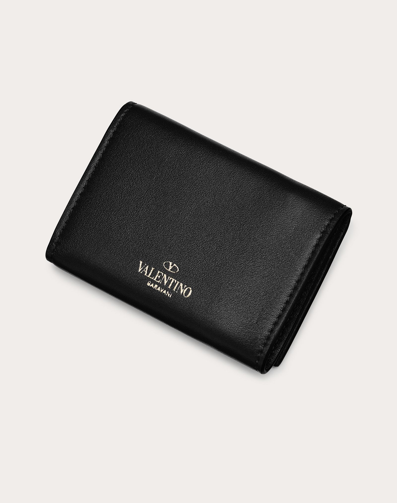 SMALL ROCKSTUD CALFSKIN WALLET - 3