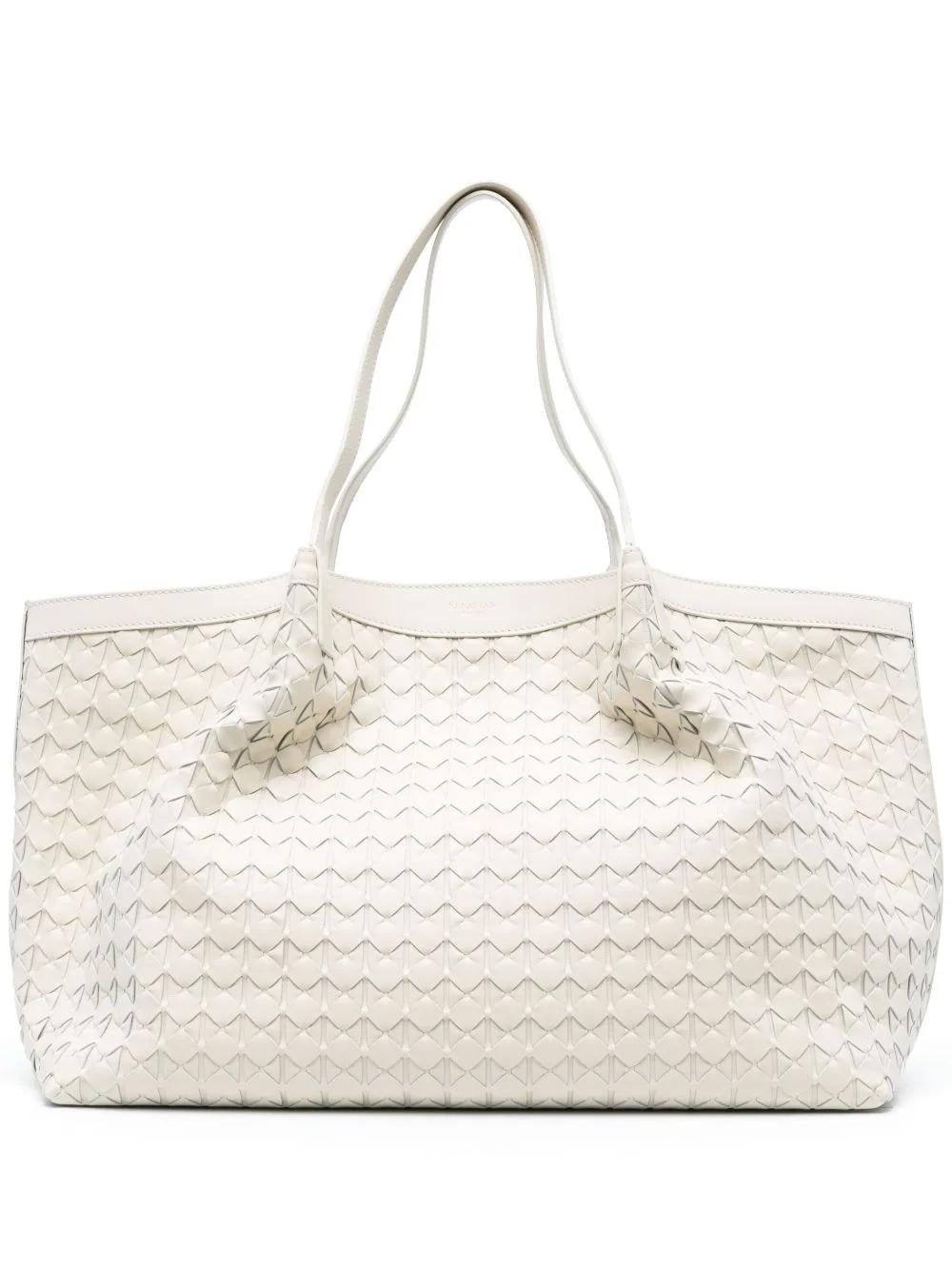 textured shoulder bag - 1