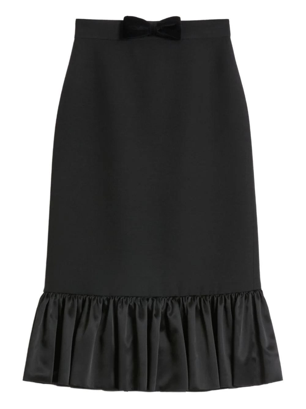 Crepe Couture midi skirt - 1