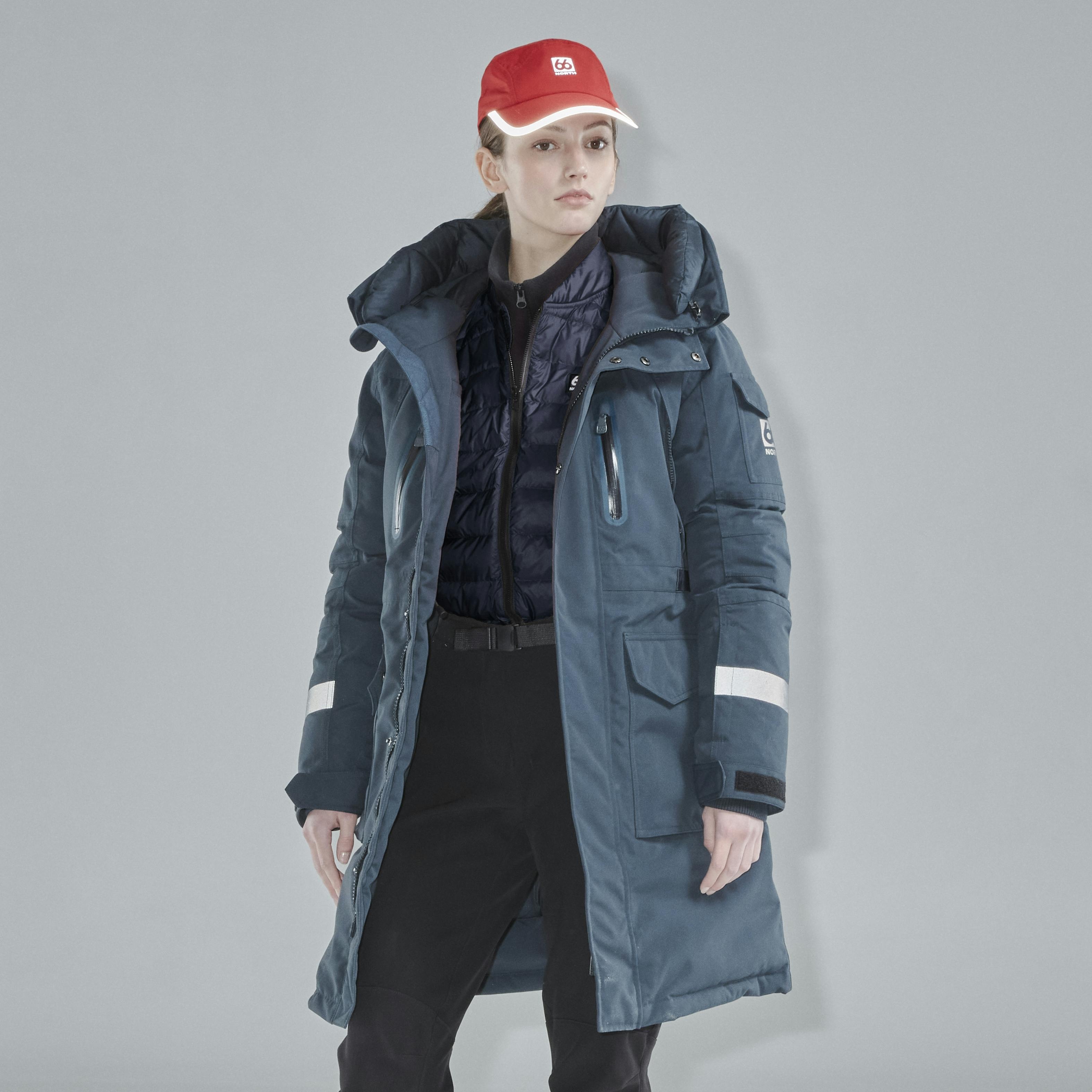 Jökla Arctic professional vegan parka with hood trim - 4