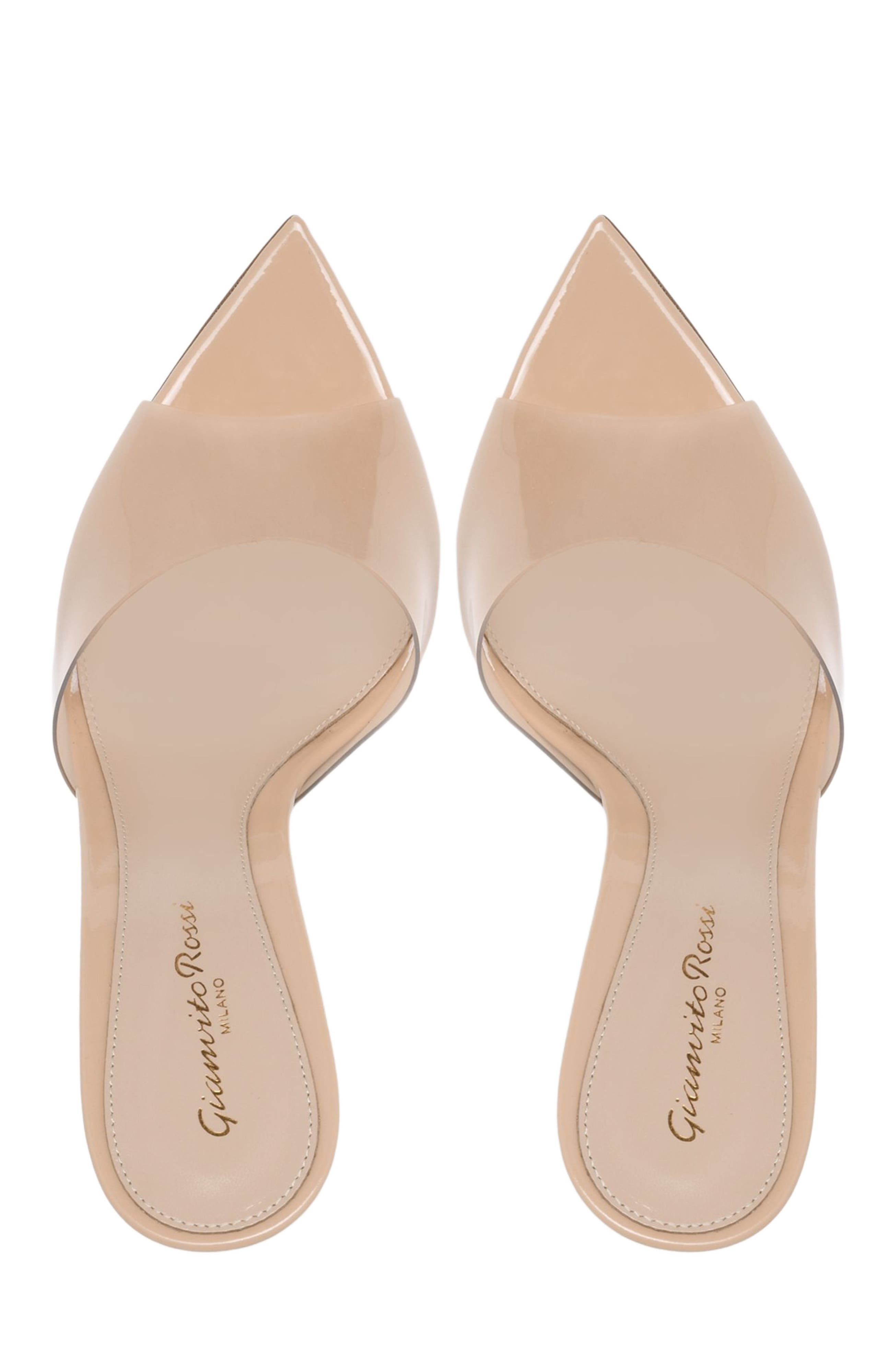 Gianvito Rossi Elle Mules in Beige at Nordstrom - 3