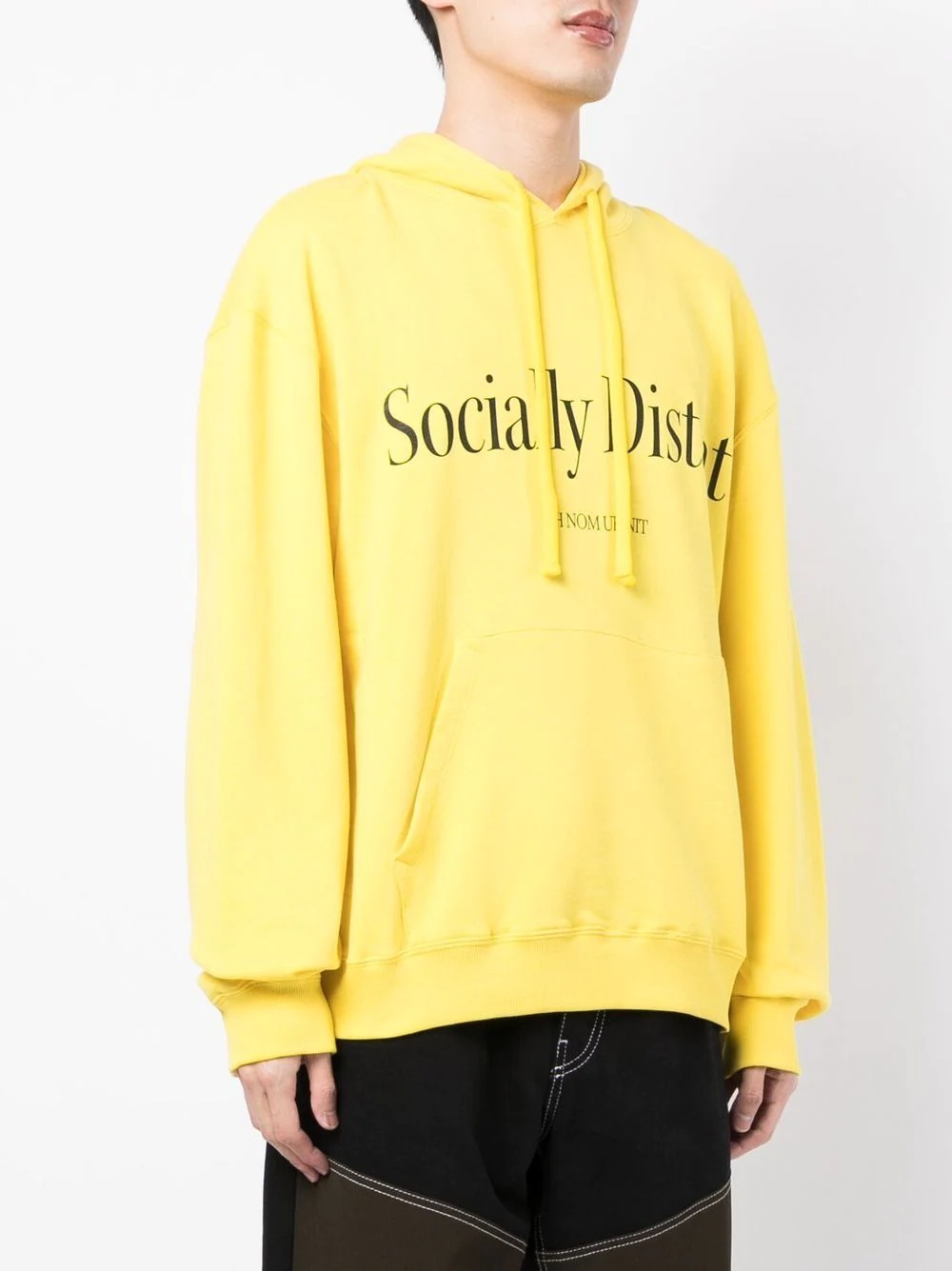 Socially Distant pullover hoodie - 3