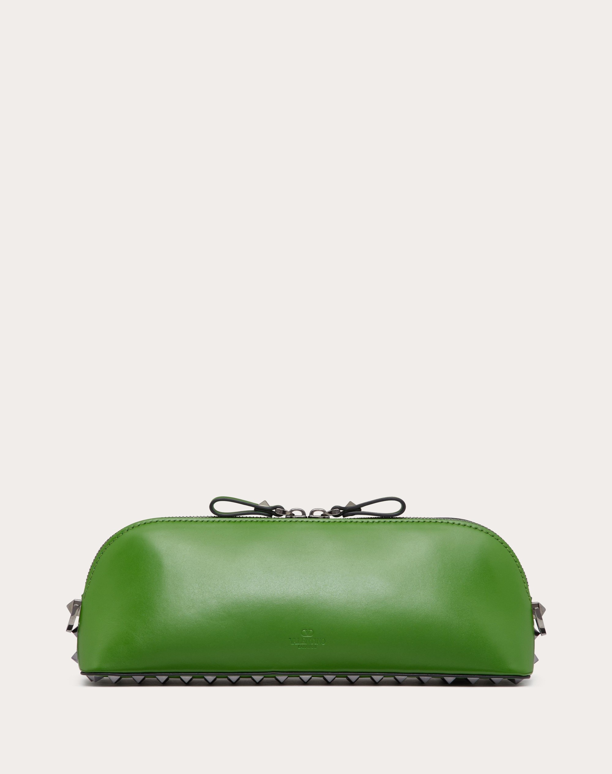 ROCKSTUD CALFSKIN CLUTCH - 4