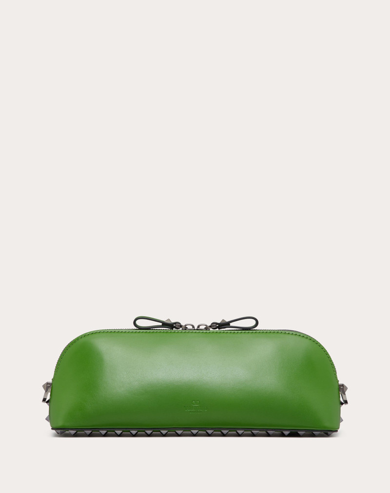 ROCKSTUD CALFSKIN CLUTCH 4