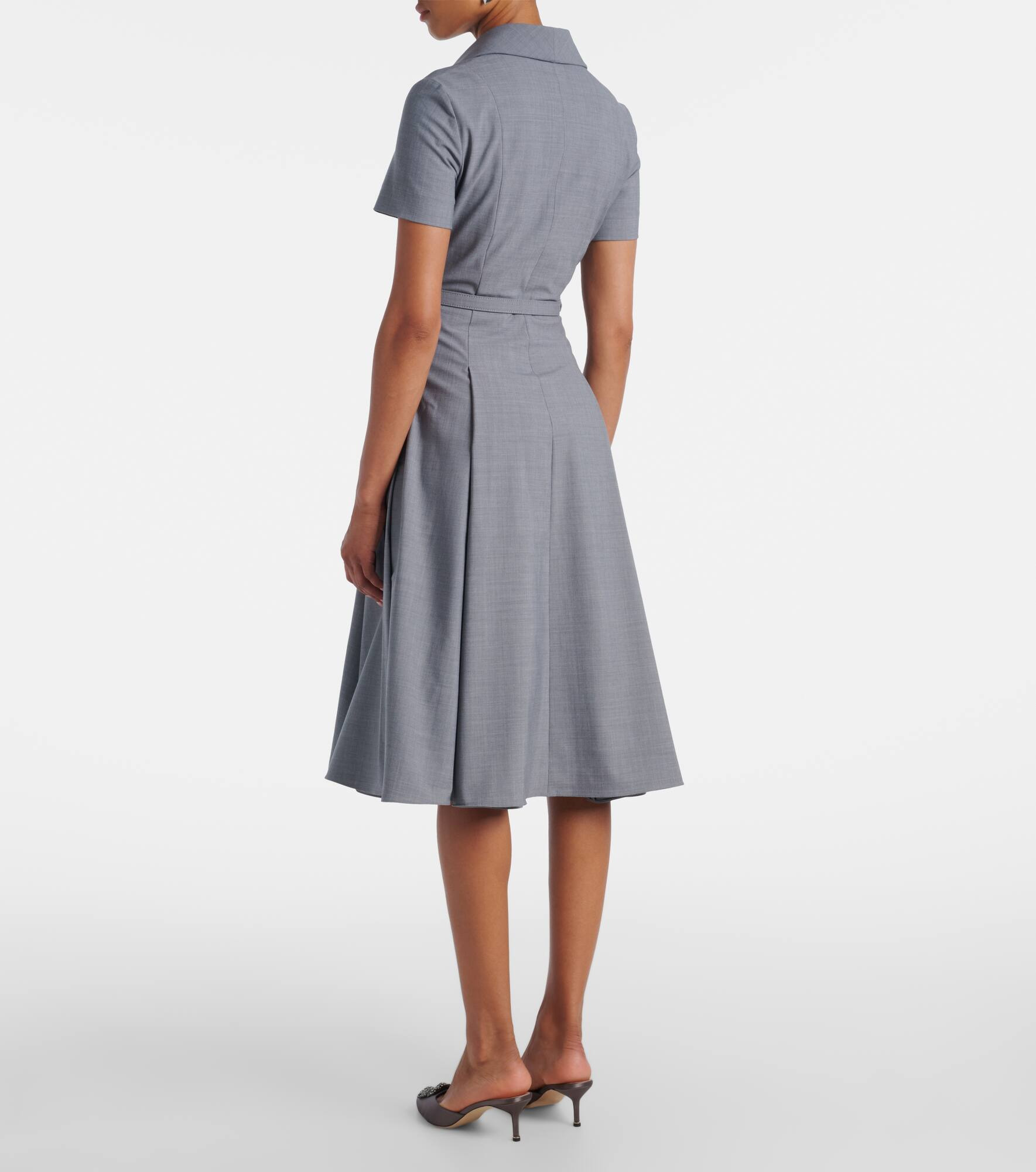 Iwona belted midi dress - 3
