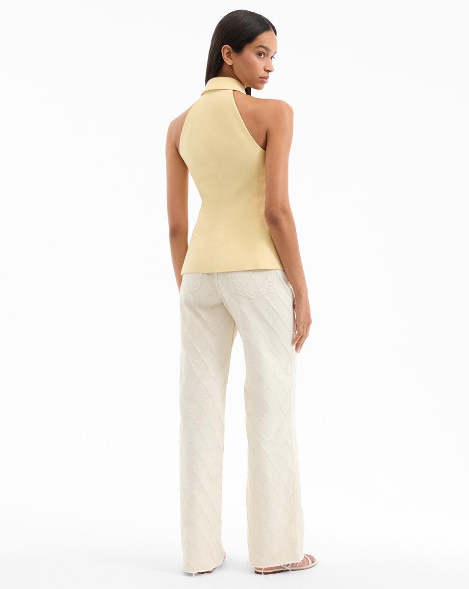 ORLINDA HALTER NECK VEST - 5