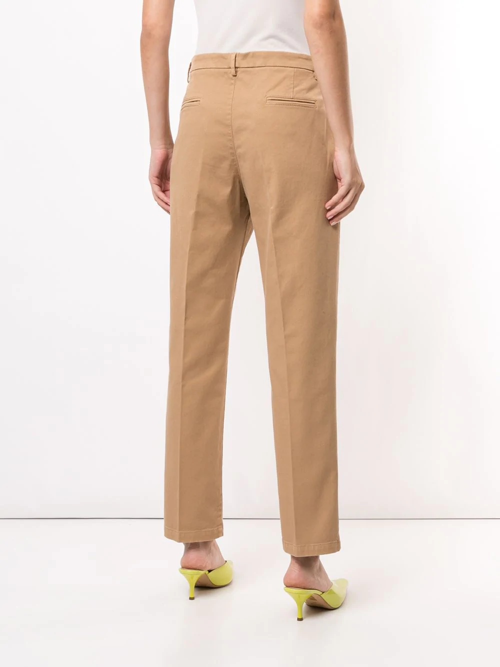 straight-leg chinos - 4