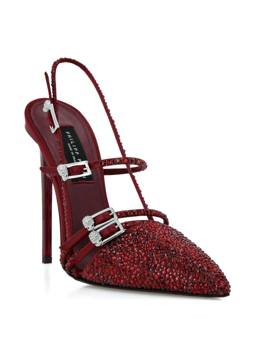 multi-strap high-heel pumps - 2