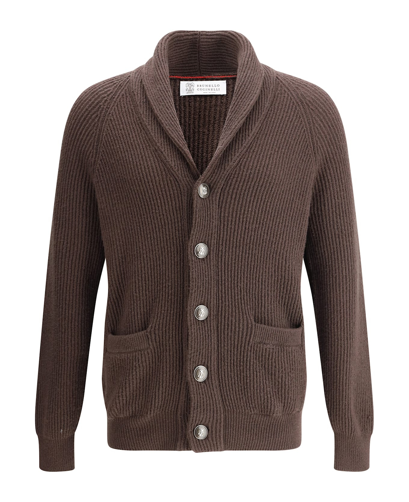 Ribbed Cardigan - 1