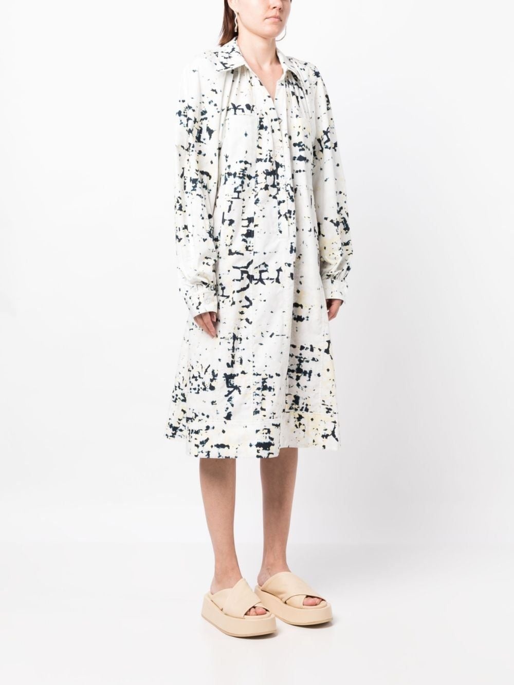 KALEIDOSCOPE PRNT POPLIN SHRT DRS - 2