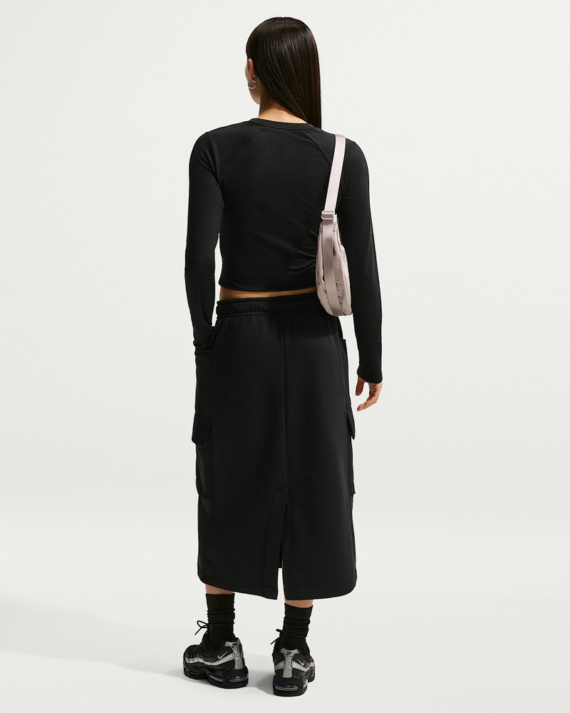 Nike Sportswear Phoenix Fleece Women's Cargo Midi Skirt 5