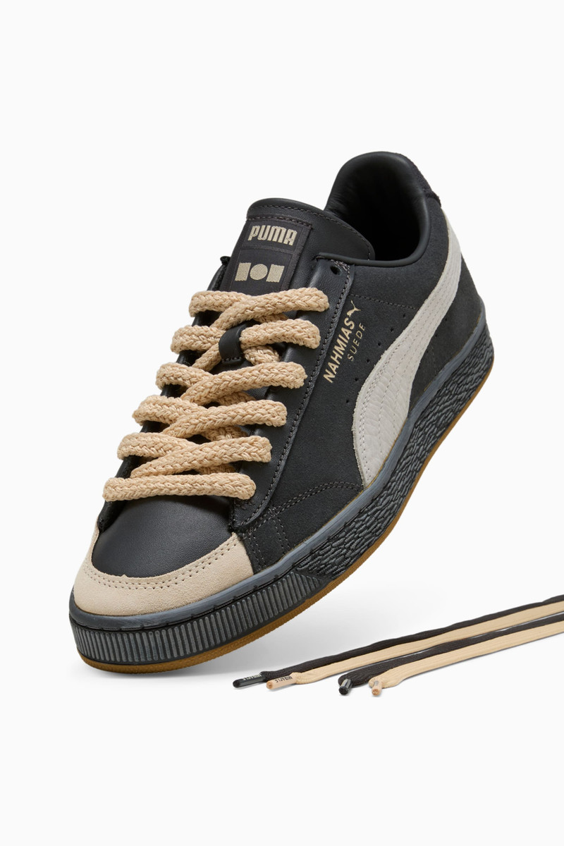 PUMA x NAHMIAS Suede Vintage Black Sneakers 7