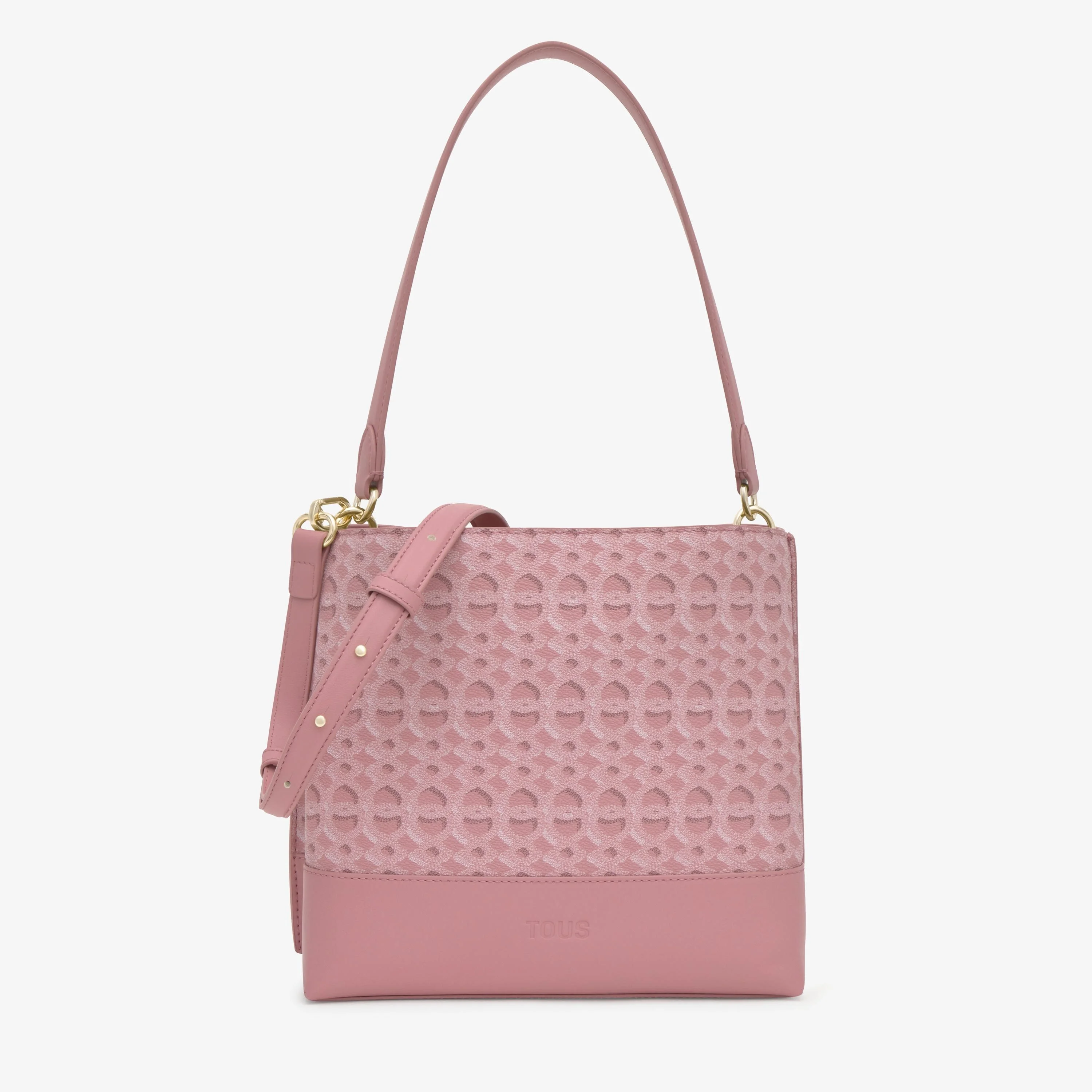 Medium pink Bucket bag TOUS Infinity - 1
