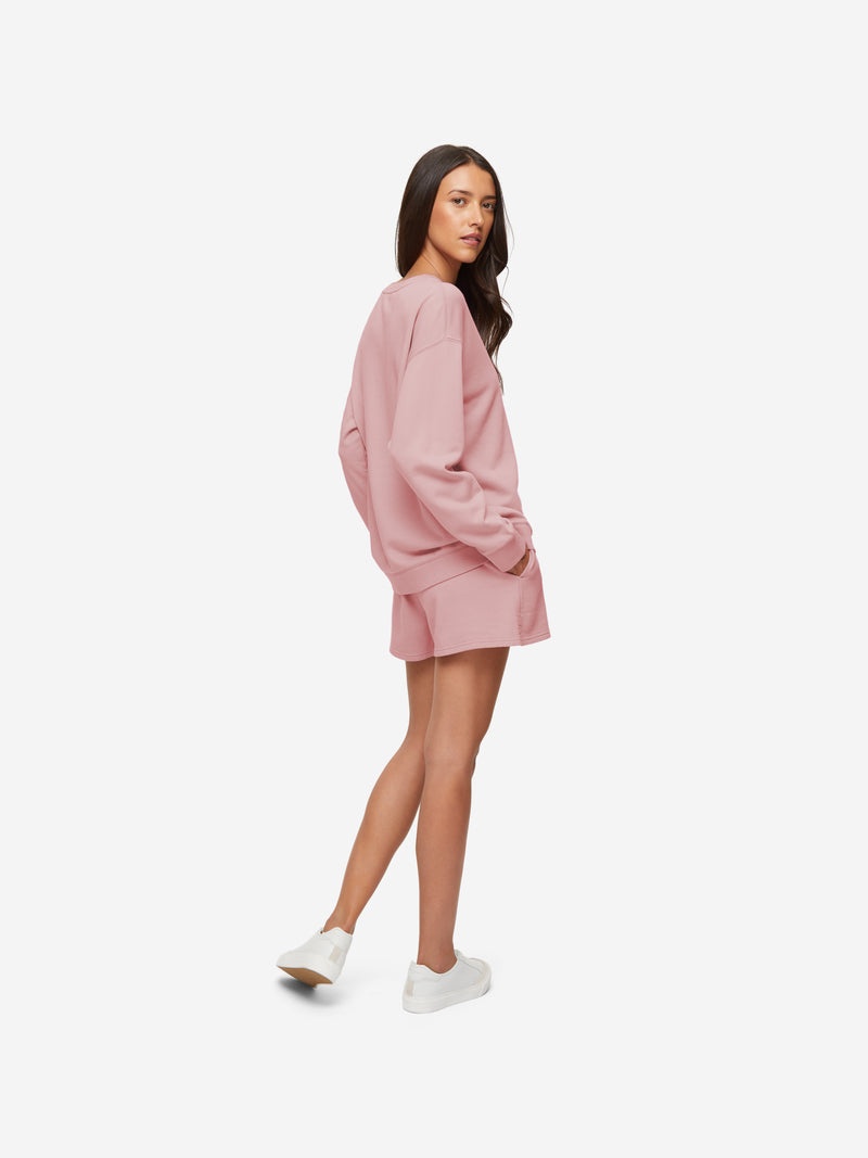 Women's Lounge Shorts Ledbury 56 Cotton Batiste Pink