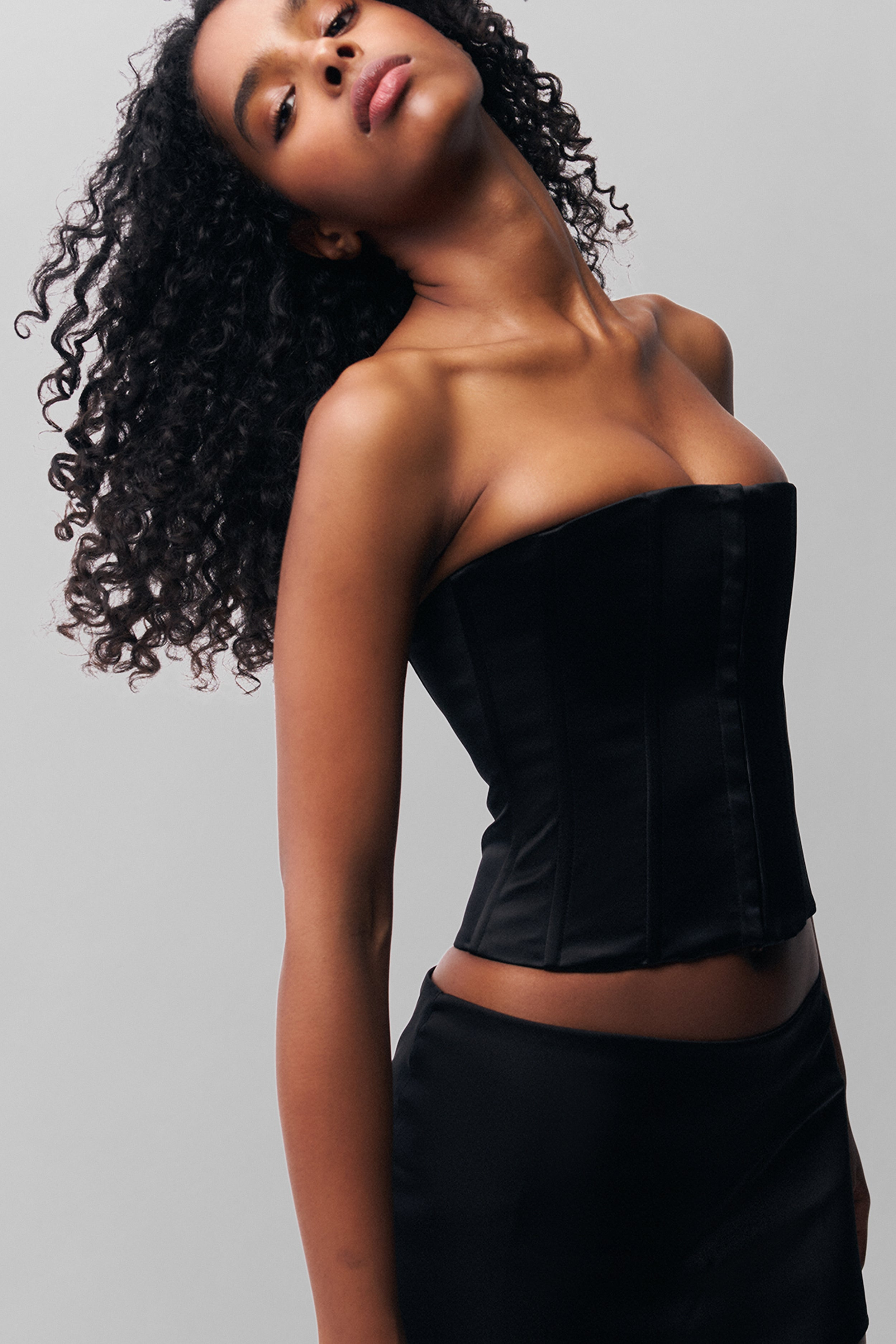 SATIN CORSET - 7