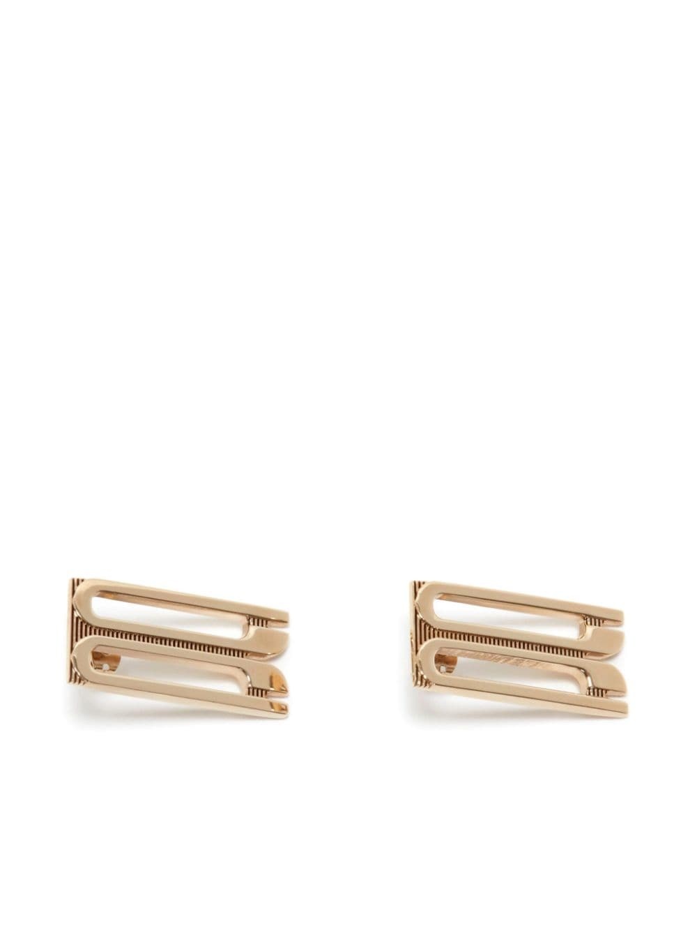Frame stud earrings - 2