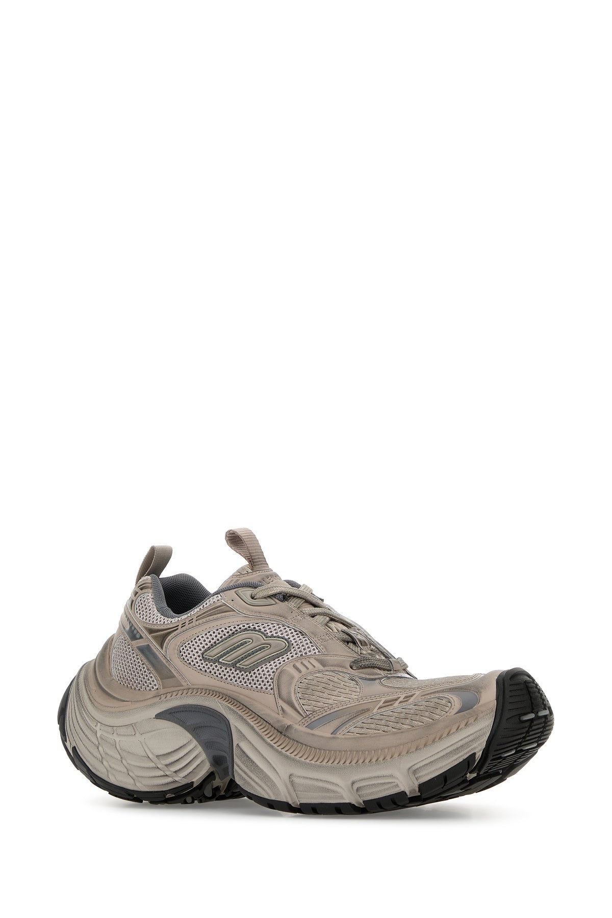 Cappuccino mesh and rubber 6XL sneakers - 2