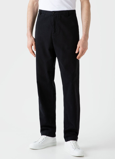 Sunspel Brushed Cotton Chore Trouser outlook