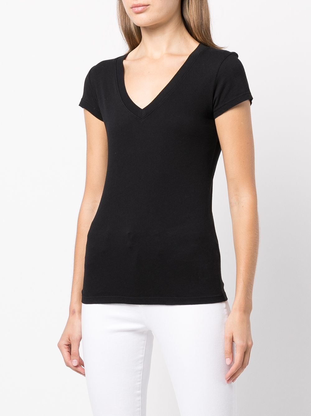 v-neck T-shirt - 3