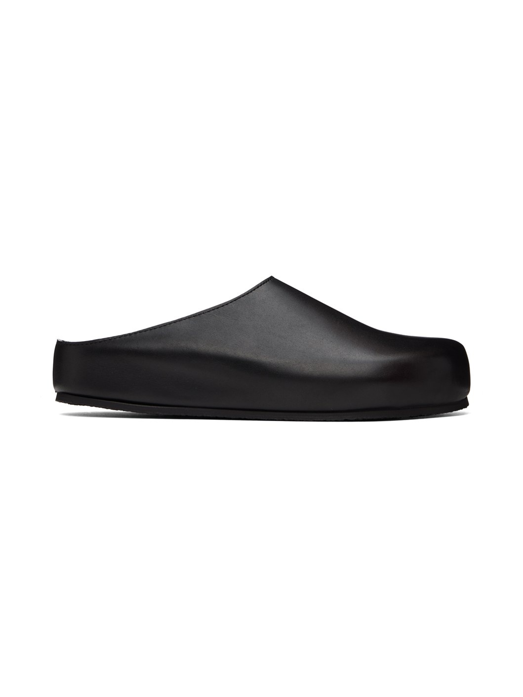 Black Wearing Slippers - 1