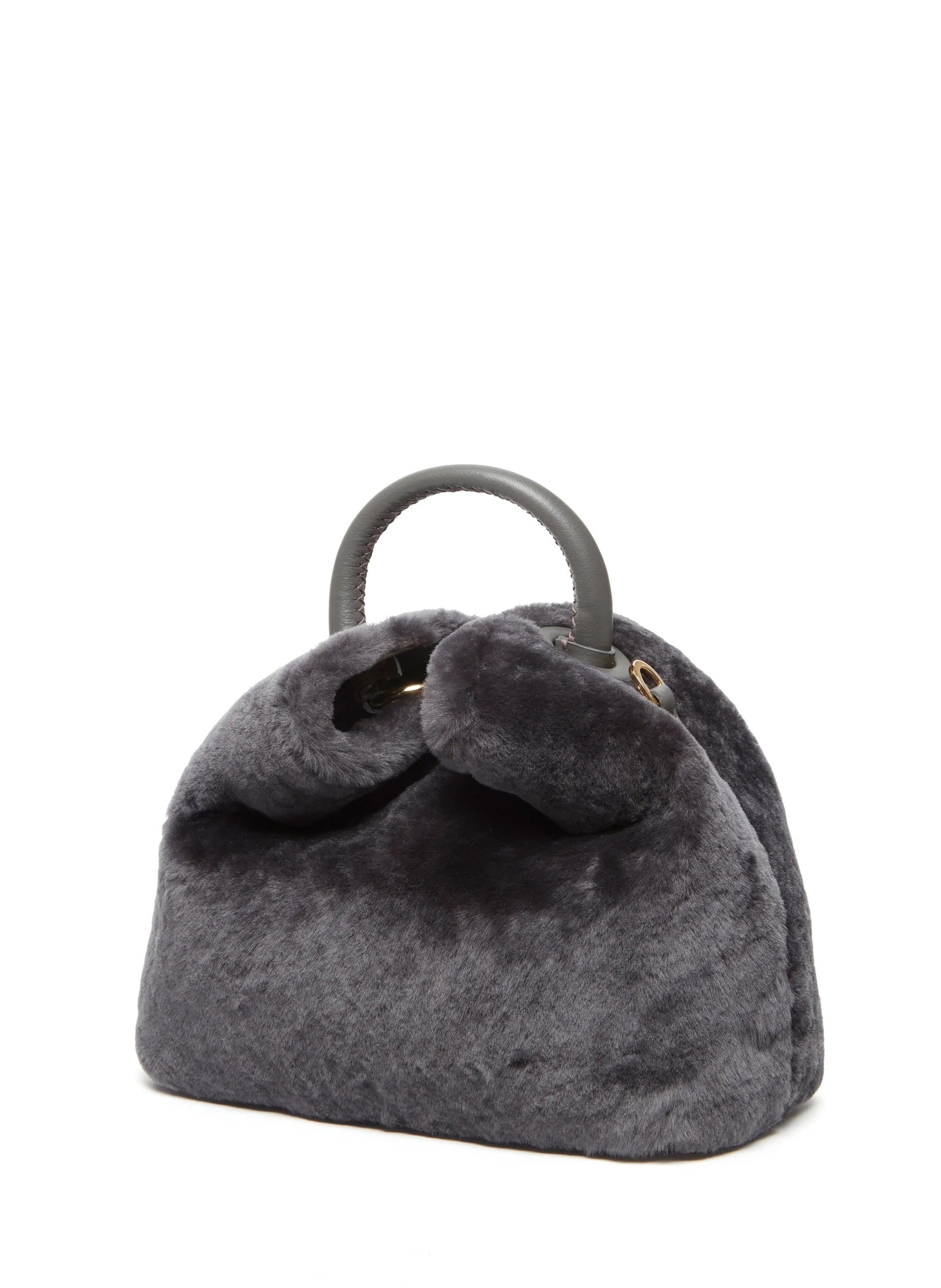 Baozi Shearling Montone Ardesia - 3