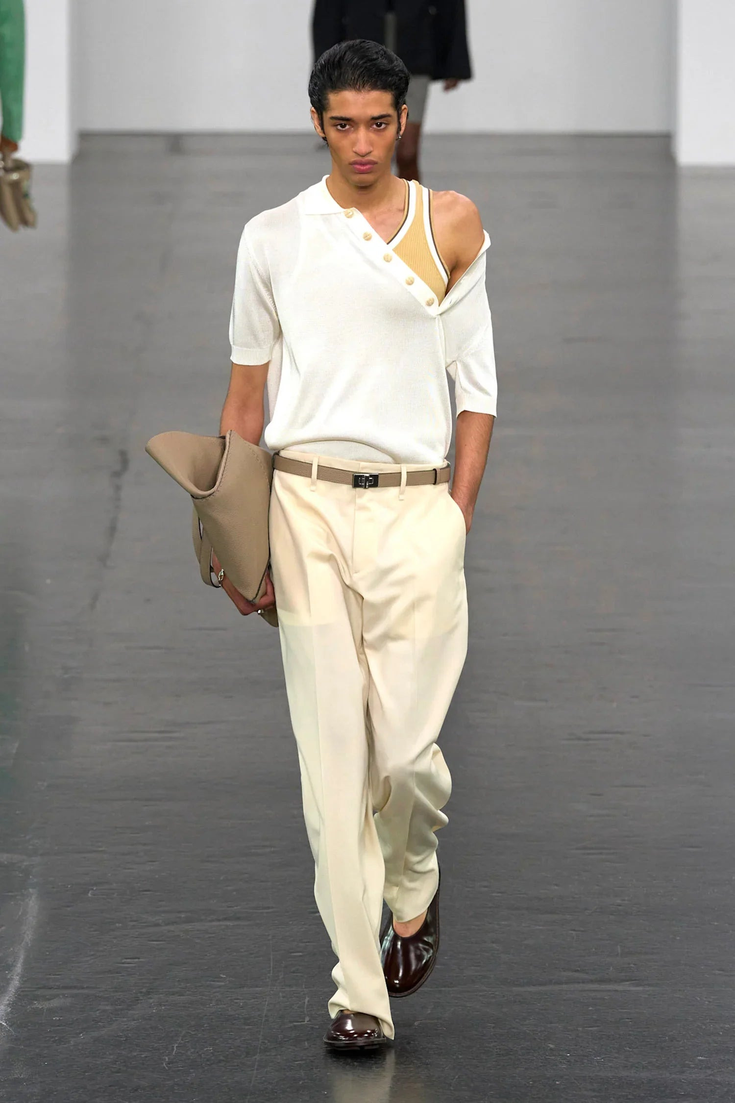 Wool-Gabardine-Trousers - 4