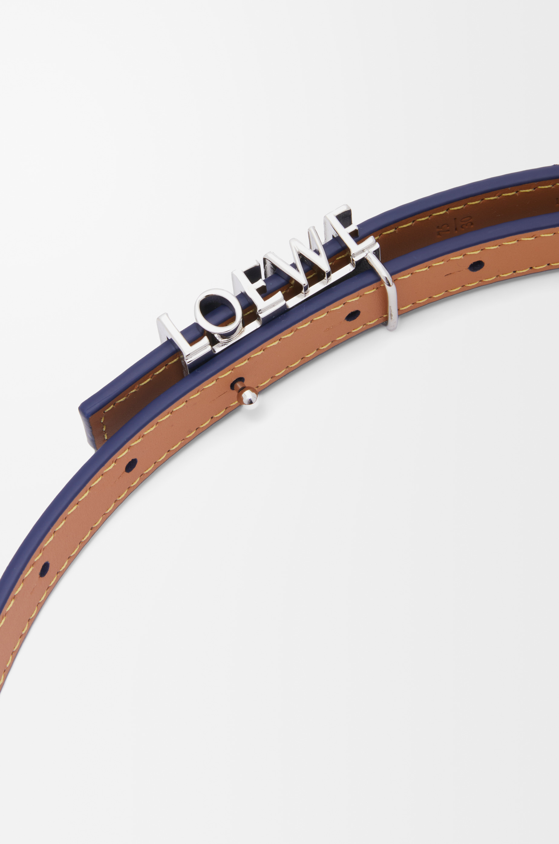 LOEWE graphic belt in classic calfskin - 3